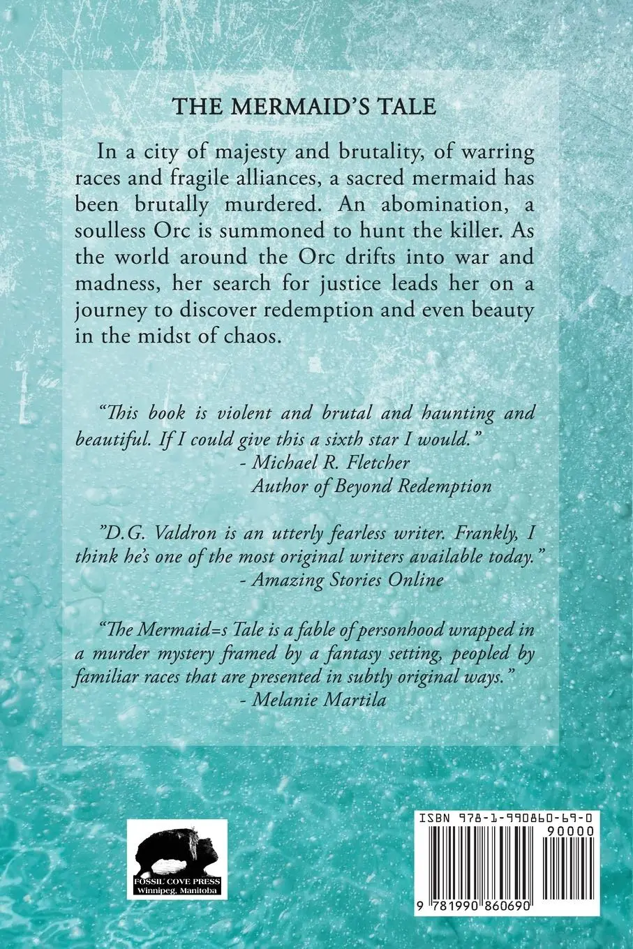 Rückseite: 9781990860690 | The Mermaid's Tale | D. G. Valdron | Taschenbuch | Englisch | 2023