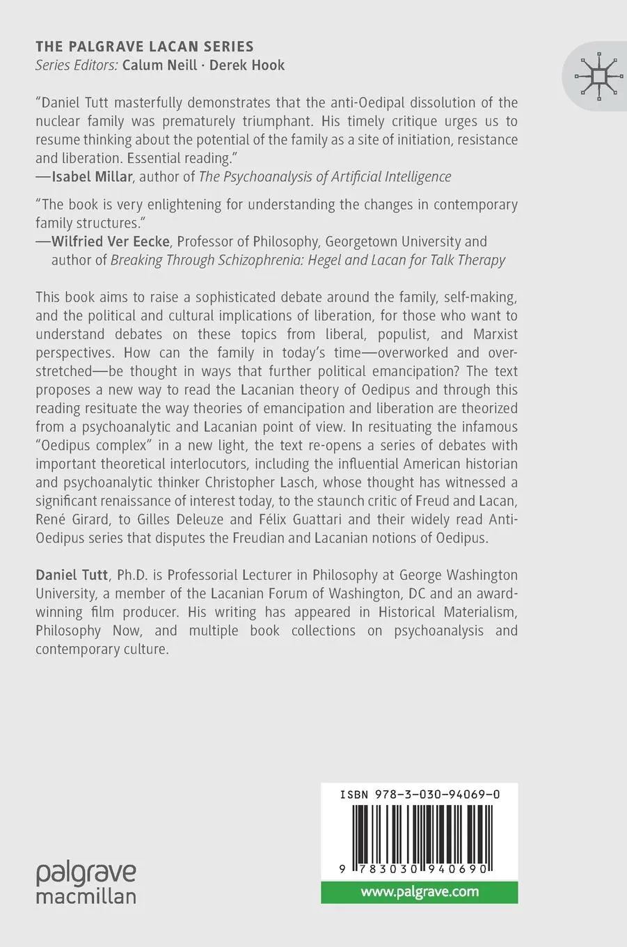 Rückseite: 9783030940690 | Psychoanalysis and the Politics of the Family: The Crisis of...