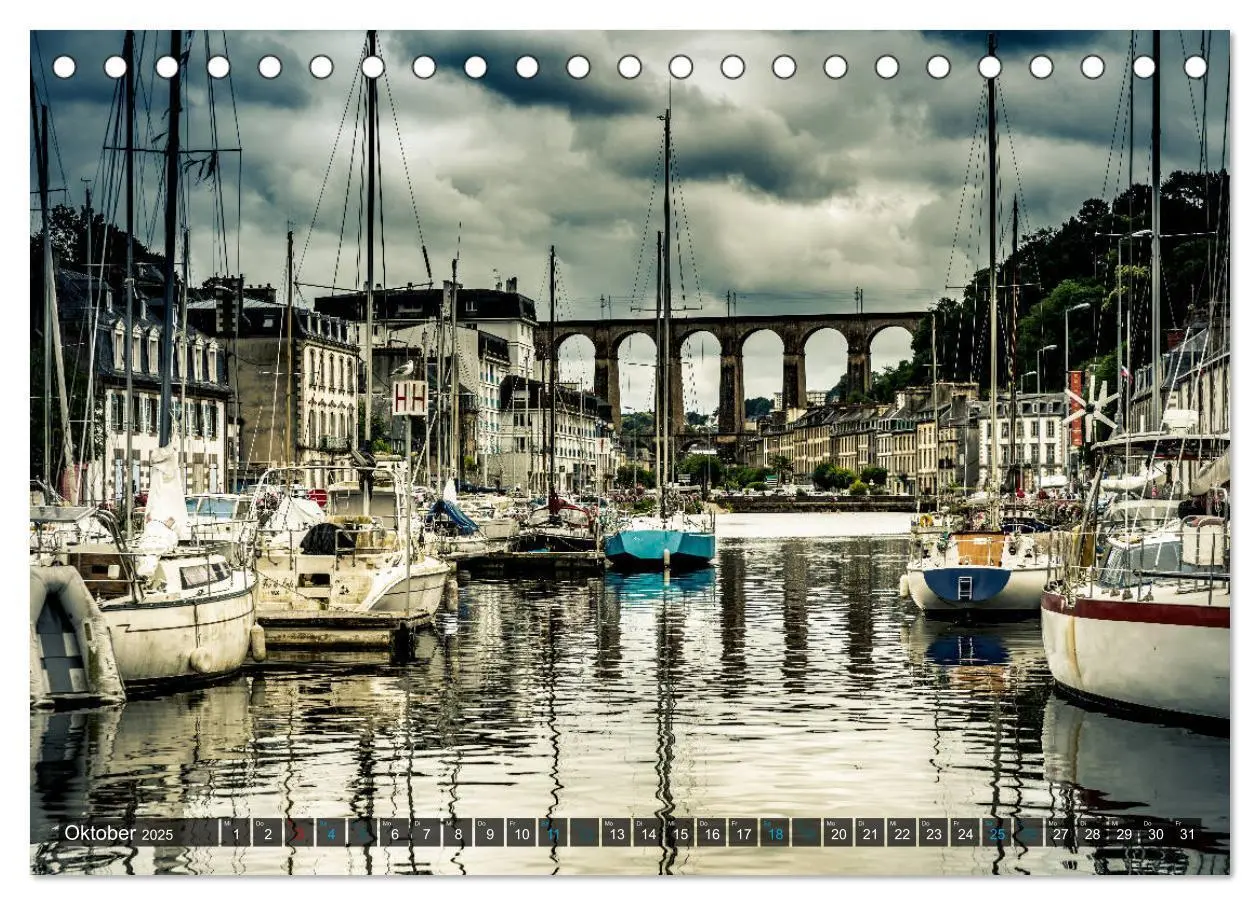 Bild: 9783435260690 | Bretagne zum Verlieben (Tischkalender 2025 DIN A5 quer), CALVENDO...