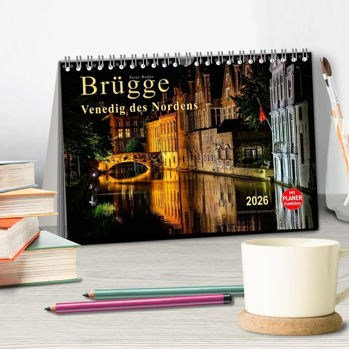 Bild: 9783457970690 | Brügge - Venedig des Nordens (Tischkalender 2026 DIN A5 quer),...