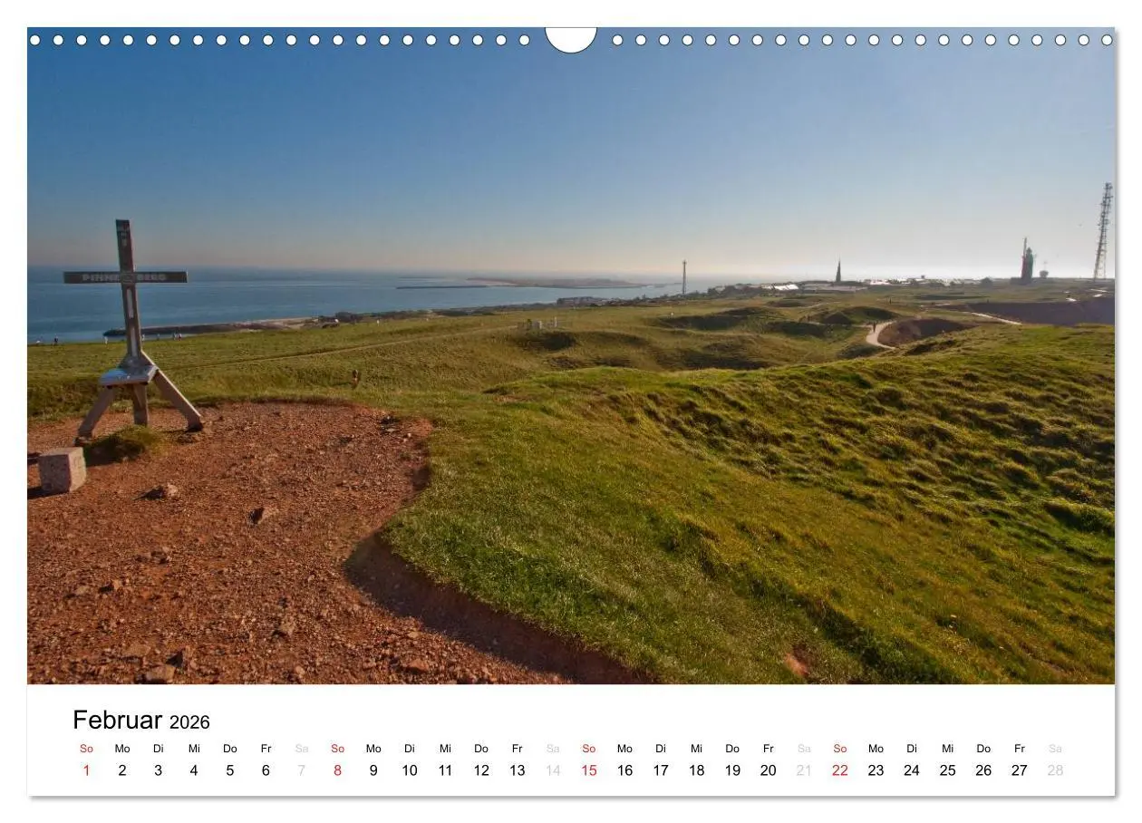 Bild: 9783516200690 | Helgoland (Wandkalender 2026 DIN A3 quer), CALVENDO Monatskalender