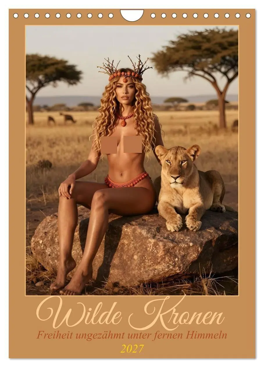 Cover: 9783516820690 | Wilde Kronen (Wandkalender 2027 DIN A4 hoch), CALVENDO Monatskalender