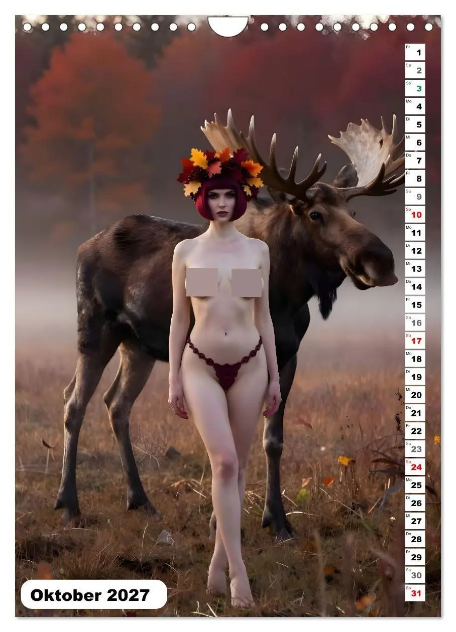 Bild: 9783516820690 | Wilde Kronen (Wandkalender 2027 DIN A4 hoch), CALVENDO Monatskalender