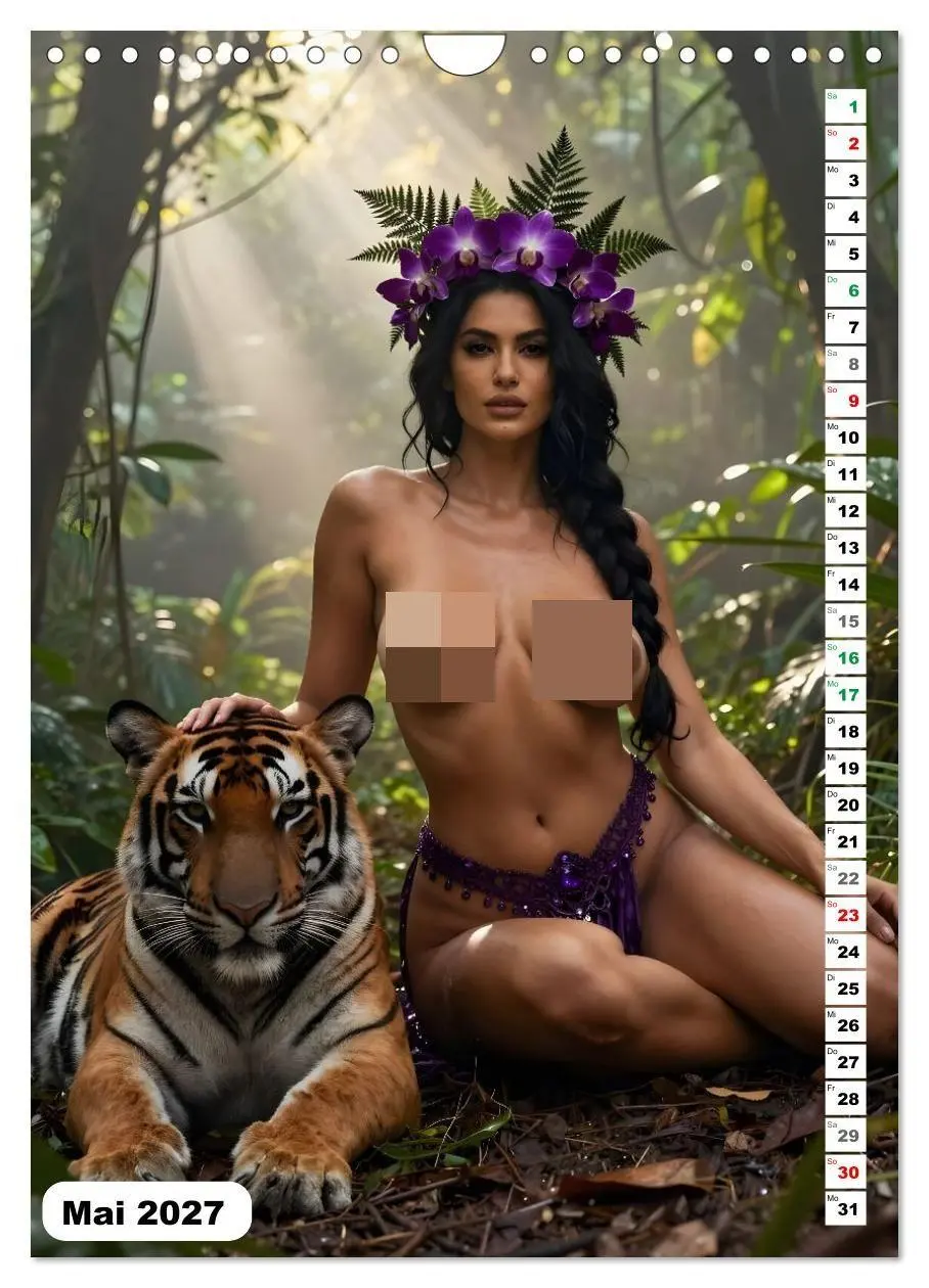 Bild: 9783516820690 | Wilde Kronen (Wandkalender 2027 DIN A4 hoch), CALVENDO Monatskalender