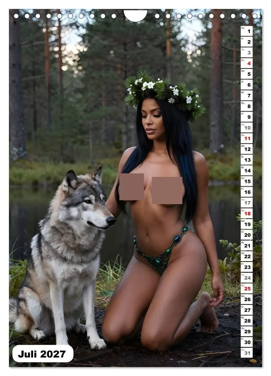 Bild: 9783516820690 | Wilde Kronen (Wandkalender 2027 DIN A4 hoch), CALVENDO Monatskalender