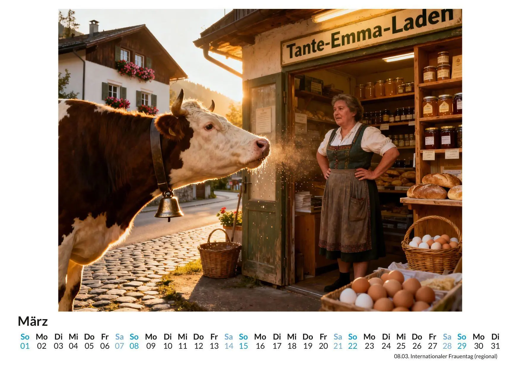 Bild: 9783695330690 | Bayerische Dorfgeschichten | Emma Schneider | Kalender | Deutsch