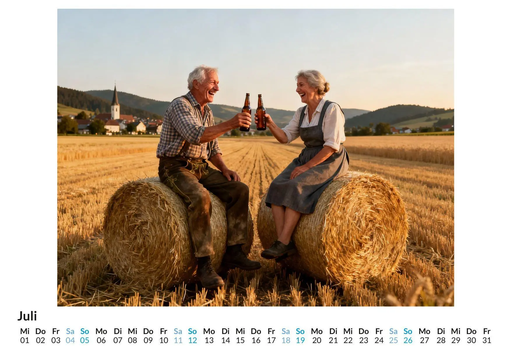 Bild: 9783695330690 | Bayerische Dorfgeschichten | Emma Schneider | Kalender | Deutsch
