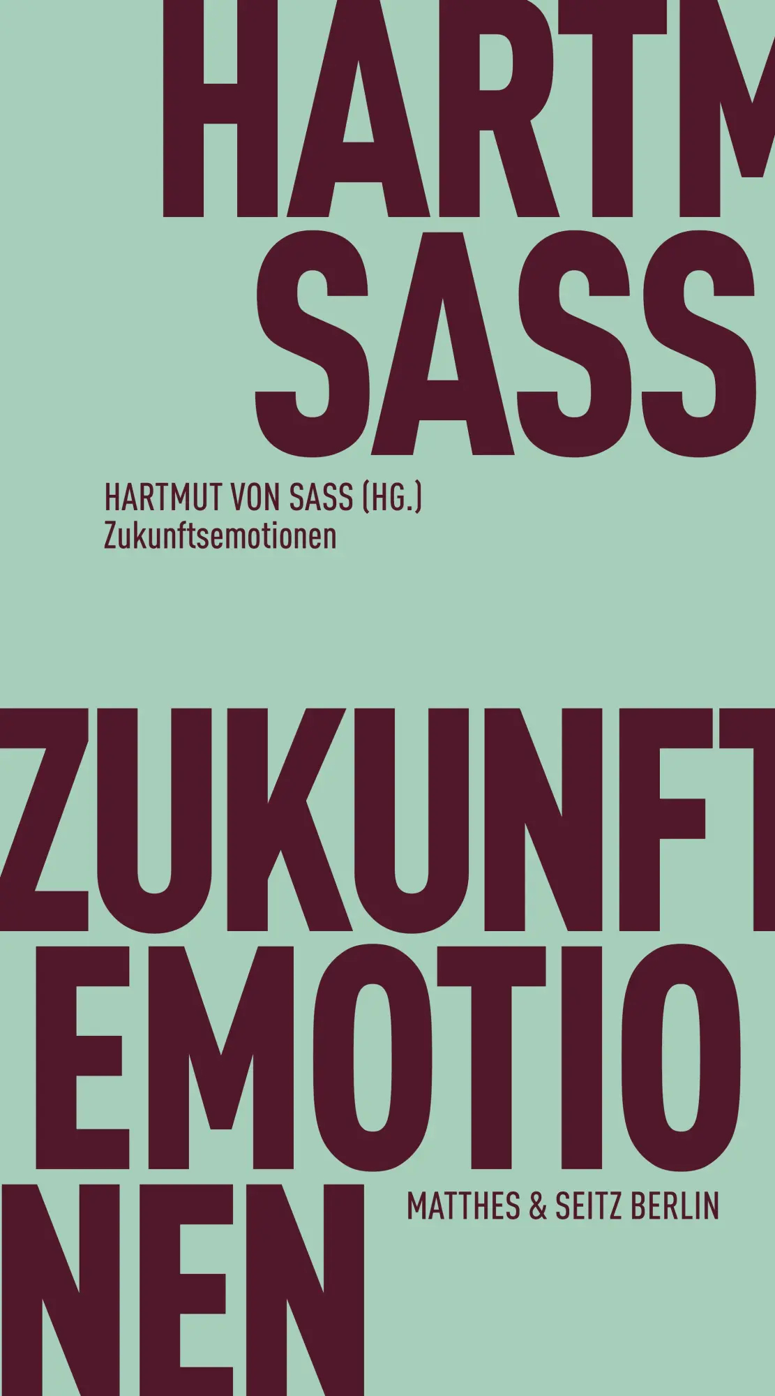 Cover: 9783751830690 | Zukunftsemotionen | Hartmut Von Sass | Taschenbuch | 240 S. | Deutsch
