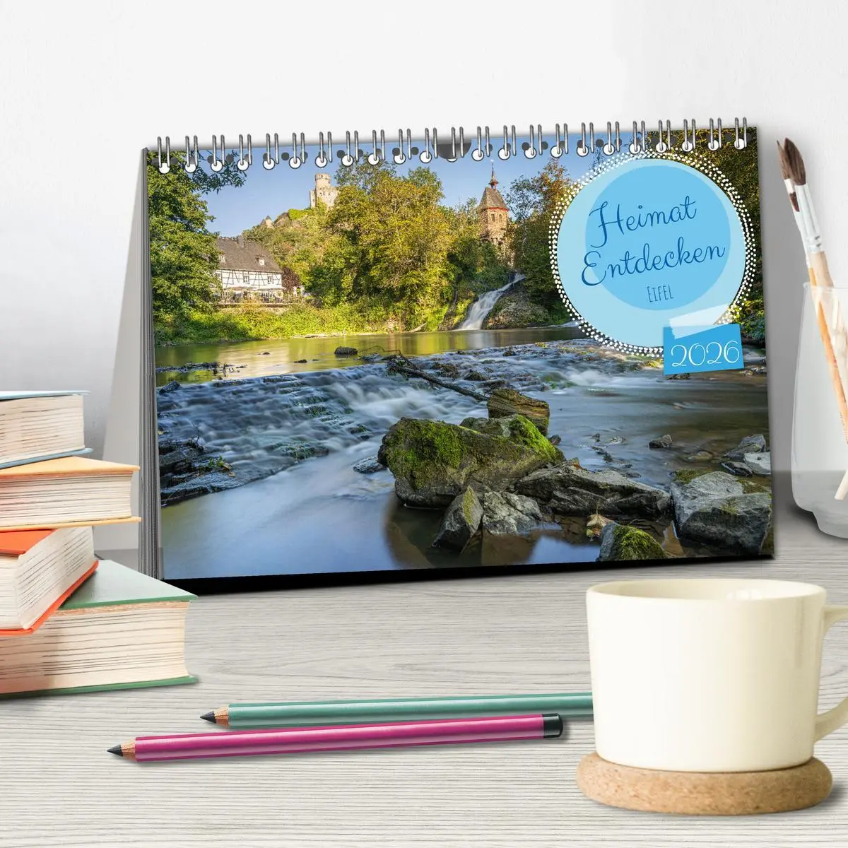 Bild: 9783457270790 | Heimat Entdecken - Eifel (Tischkalender 2026 DIN A5 quer), CALVENDO...