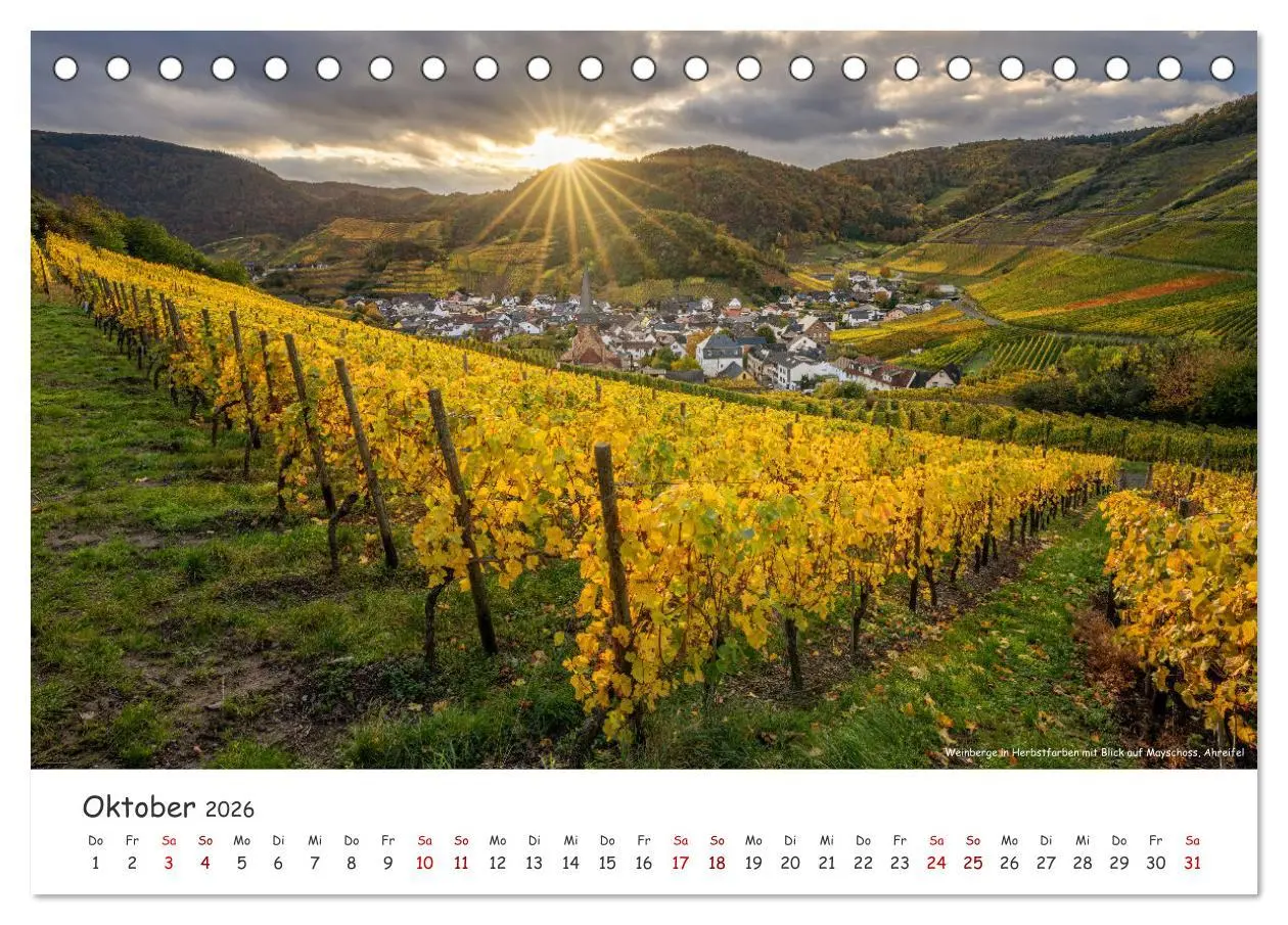 Bild: 9783457270790 | Heimat Entdecken - Eifel (Tischkalender 2026 DIN A5 quer), CALVENDO...