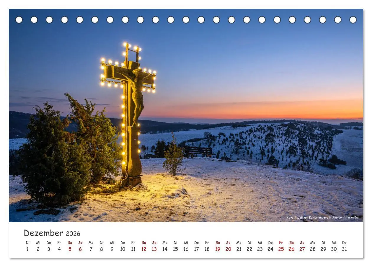 Bild: 9783457270790 | Heimat Entdecken - Eifel (Tischkalender 2026 DIN A5 quer), CALVENDO...