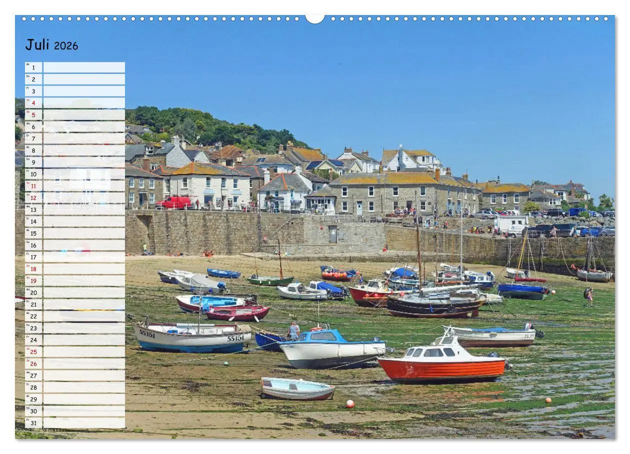 Bild: 9783457720790 | Cornwall. Terminkalender (hochwertiger Premium Wandkalender 2026...