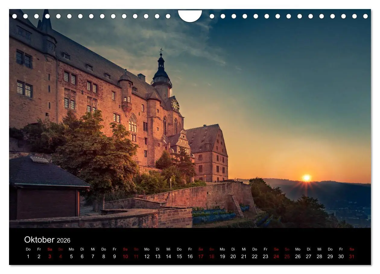 Bild: 9783457890790 | Märchenhaftes Marburg (Wandkalender 2026 DIN A4 quer), CALVENDO...