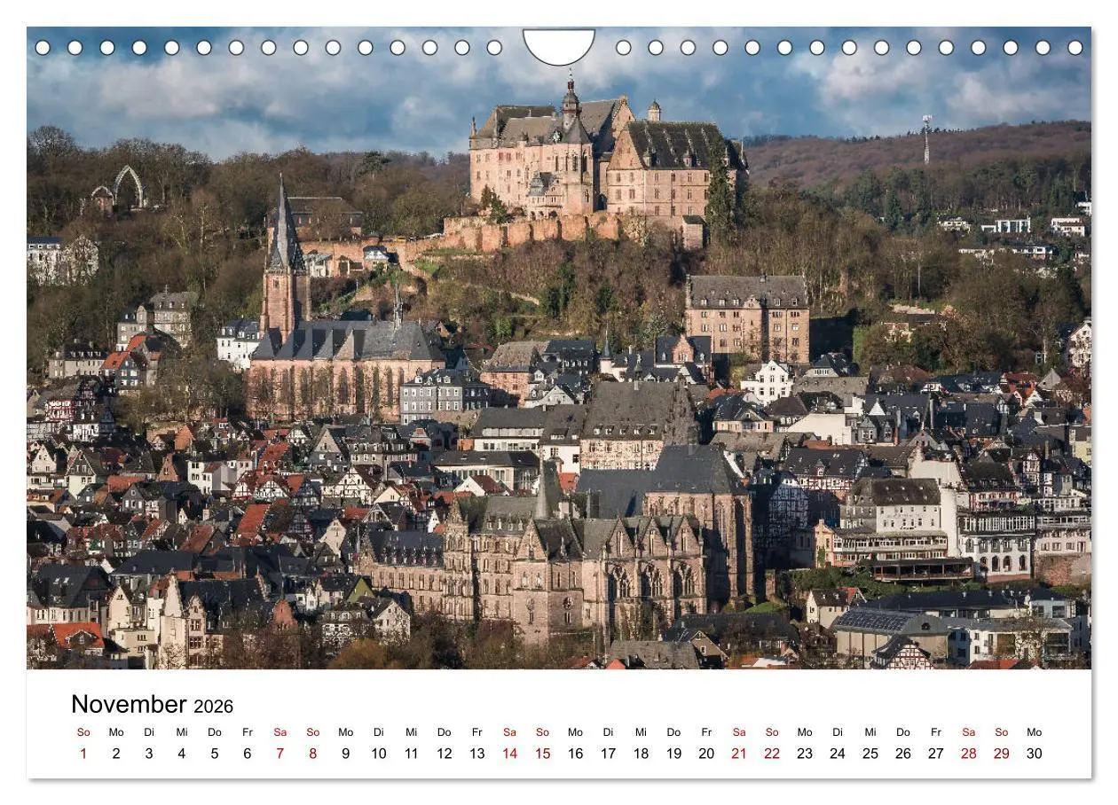 Bild: 9783457890790 | Märchenhaftes Marburg (Wandkalender 2026 DIN A4 quer), CALVENDO...