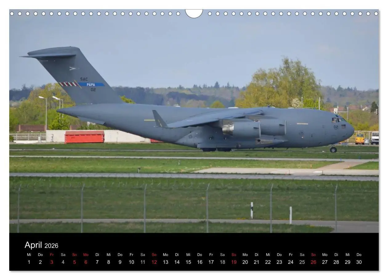 Bild: 9783516120790 | Militär Air-Cargo (Wandkalender 2026 DIN A3 quer), CALVENDO...