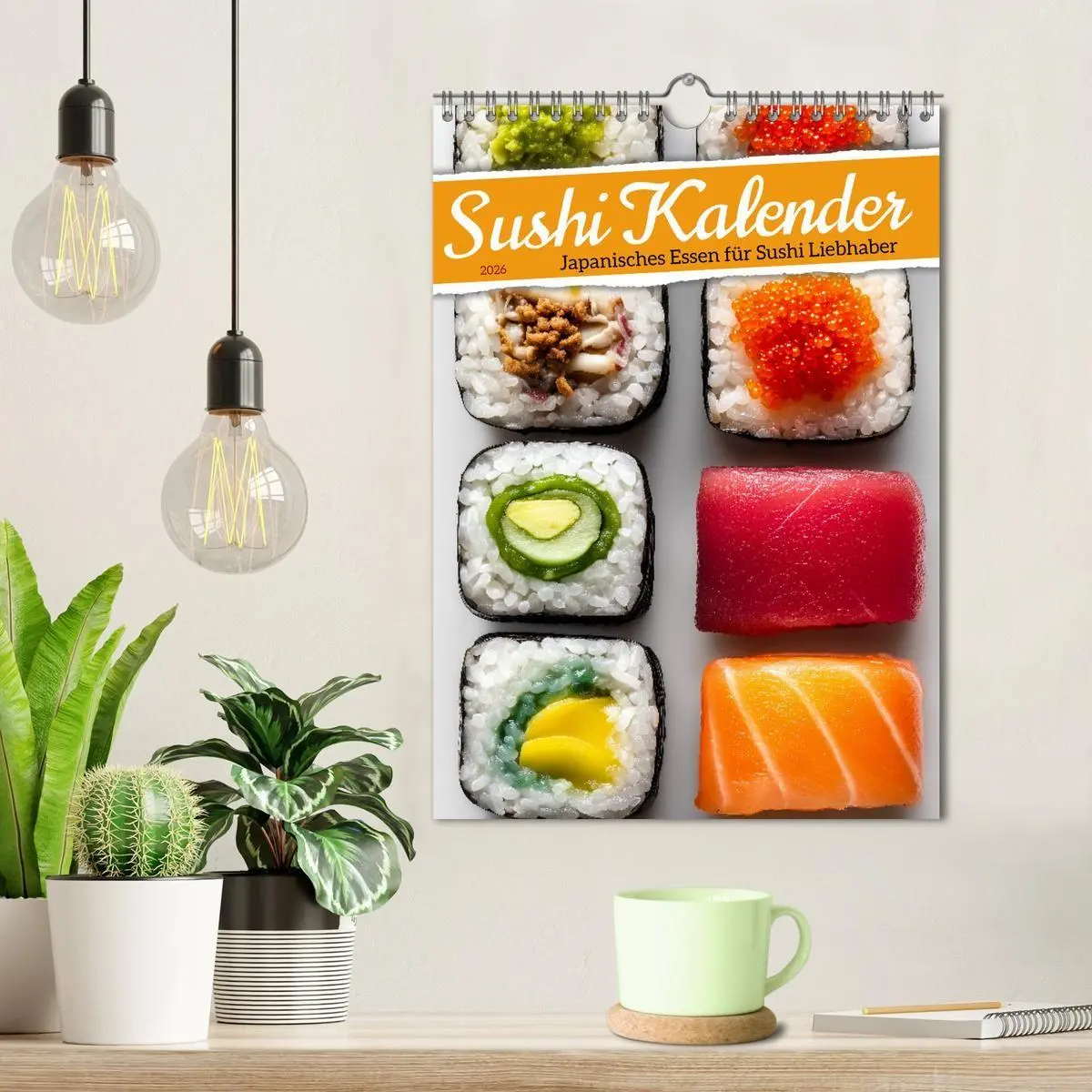 Bild: 9783516670790 | Sushi Kalender - Japanisches Essen für Sushi Liebhaber...