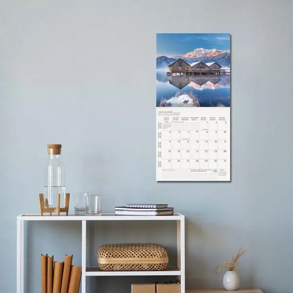 Bild: 9783819300790 | Alpen 2027 | Broschürenkalender mit Ferienterminen. Format: 30 x 30 cm