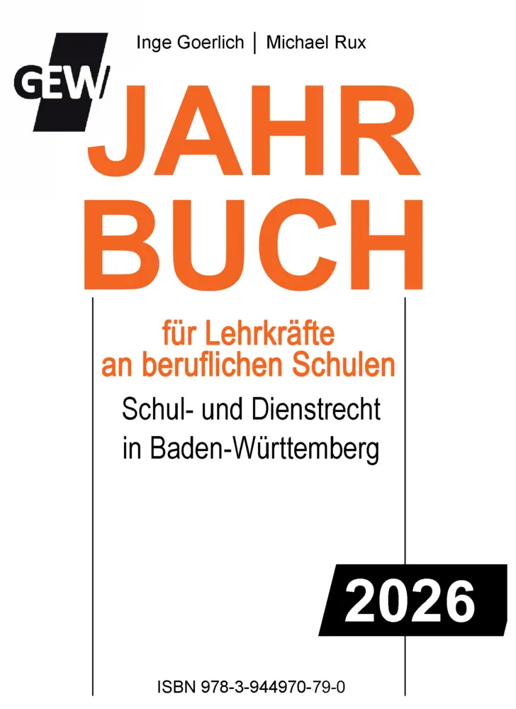 Cover: 9783944970790 | GEW-Jahrbuch 2026 für Lehrkräfte an berufliche Schulen | Taschenbuch