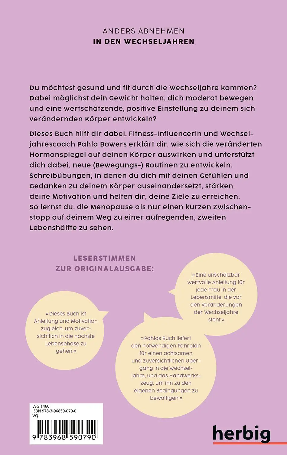 Bild: 9783968590790 | Mit positivem Mindset durch die Menopause | Pahla Bowers | Taschenbuch