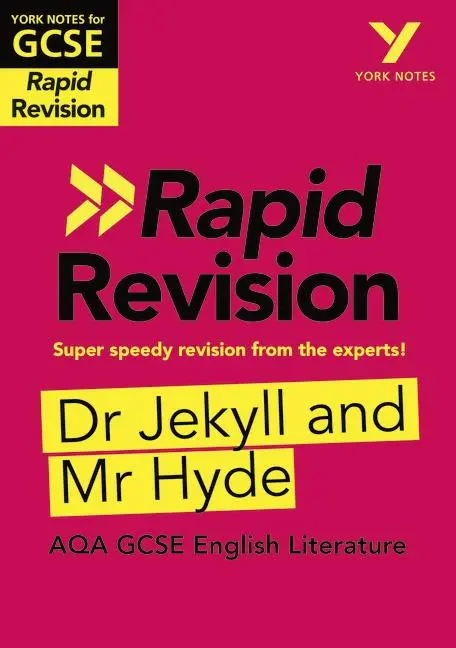 Cover: 9781292270890 | York Notes RAPID AQA GCSE (Revision Guide) Jekyll and Hyde - for...