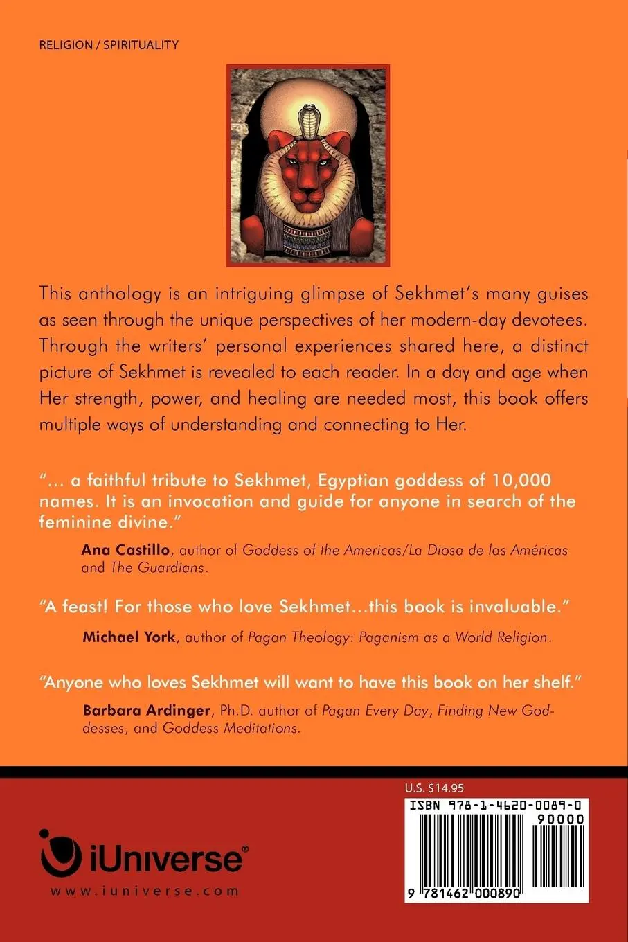 Rückseite: 9781462000890 | Heart of the Sun | An Anthology in Exaltation of Sekhmet | Taschenbuch