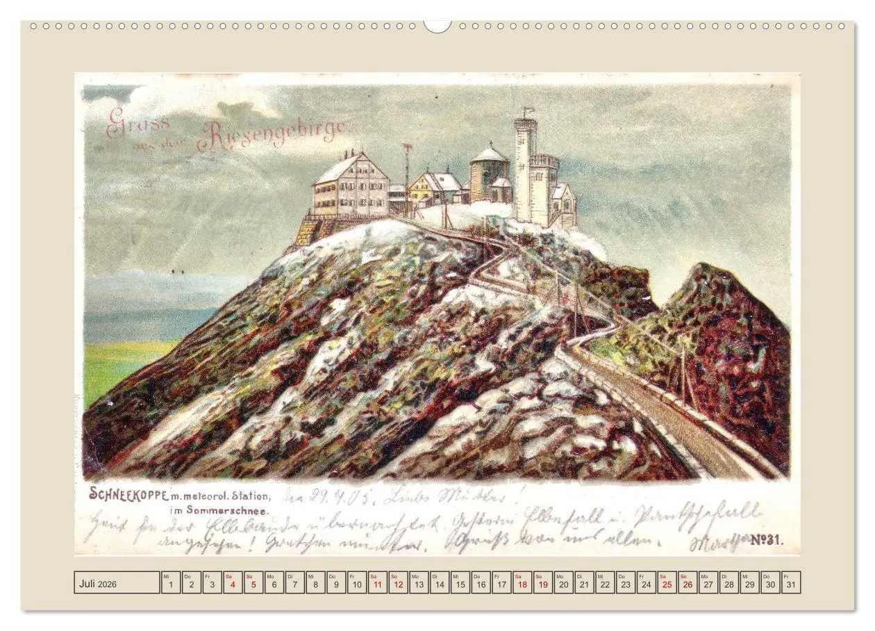 Bild: 9783457260890 | Gruß von der Schneekoppe (hochwertiger Premium Wandkalender 2026...