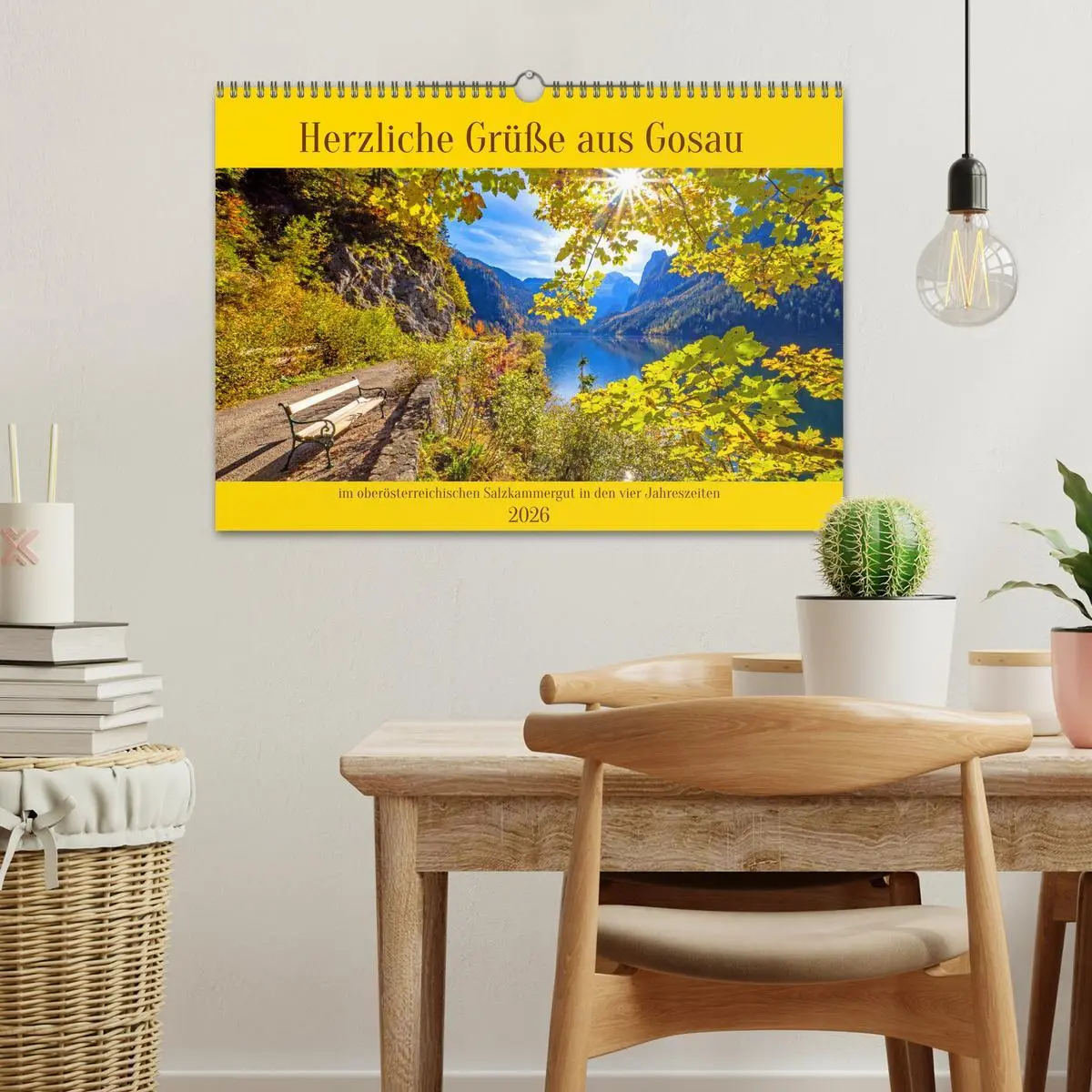 Bild: 9783457400890 | Herzliche Grüße aus Gosau (Wandkalender 2026 DIN A3 quer), CALVENDO...