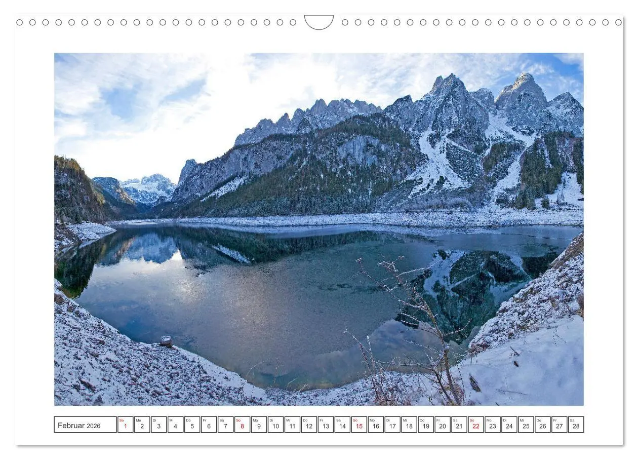 Bild: 9783457400890 | Herzliche Grüße aus Gosau (Wandkalender 2026 DIN A3 quer), CALVENDO...