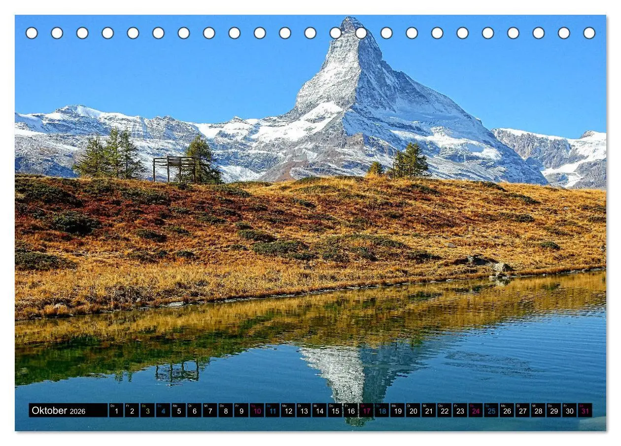 Bild: 9783457880890 | MATTERHORN. Faszination und Magie (Tischkalender 2026 DIN A5 quer),...