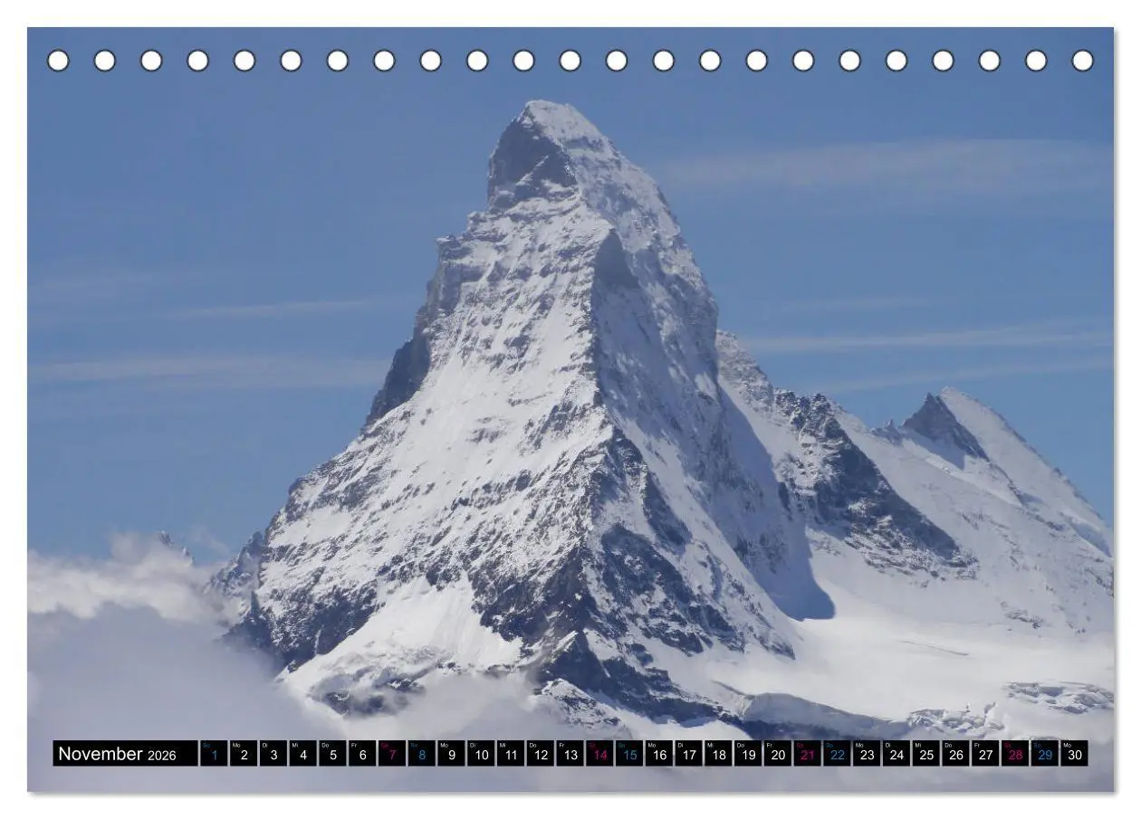 Bild: 9783457880890 | MATTERHORN. Faszination und Magie (Tischkalender 2026 DIN A5 quer),...