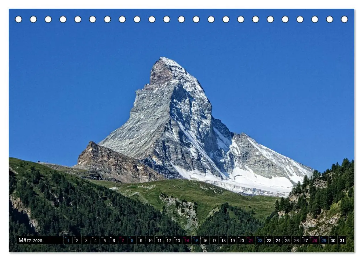Bild: 9783457880890 | MATTERHORN. Faszination und Magie (Tischkalender 2026 DIN A5 quer),...