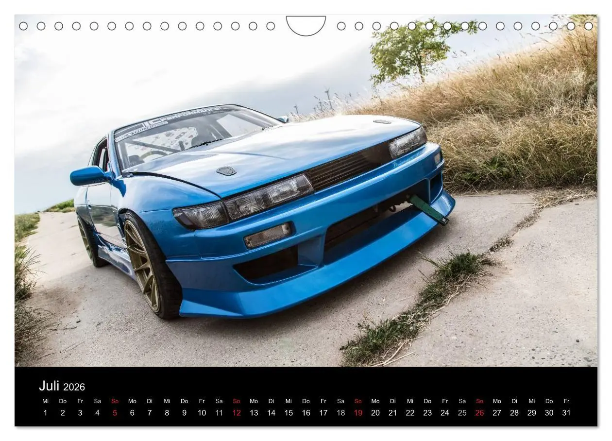 Bild: 9783516110890 | Nissan Silvia PS13 (Wandkalender 2026 DIN A4 quer), CALVENDO...