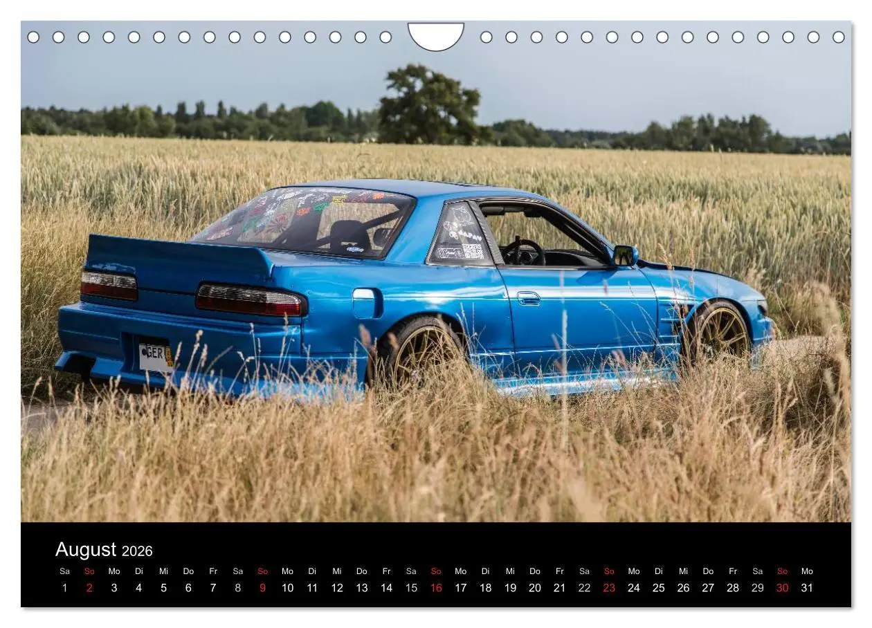 Bild: 9783516110890 | Nissan Silvia PS13 (Wandkalender 2026 DIN A4 quer), CALVENDO...