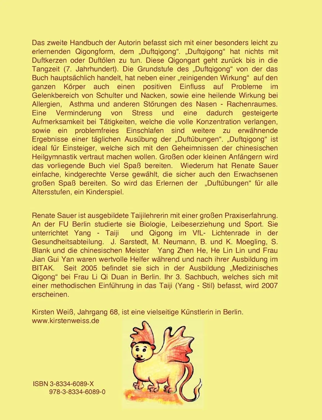Rückseite: 9783833460890 | Der goldene Drache schüttelt den Schwanz | DuftQiGong für Kinder