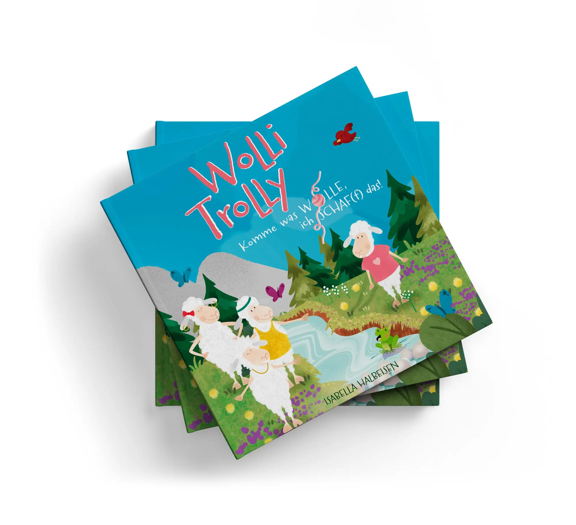 Cover: 9791255320890 | Wolli Trolly - Komme was WOLLE, ich SCHAF(F) das! | Isabella Halbeisen