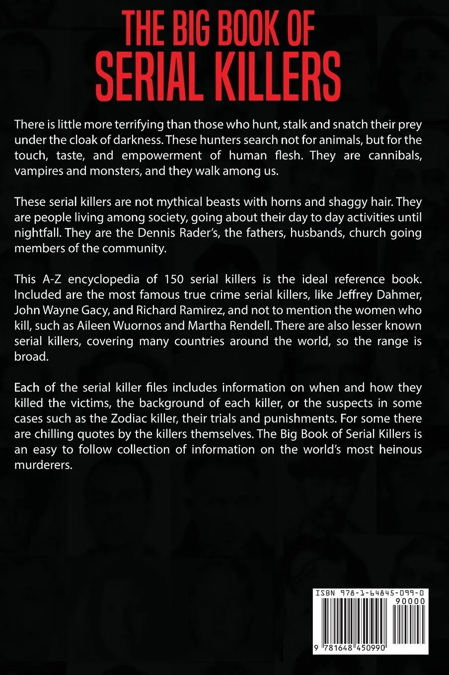 Rückseite: 9781648450990 | The Big Book of Serial Killers | Jack Rosewood (u. a.) | Buch | 2023