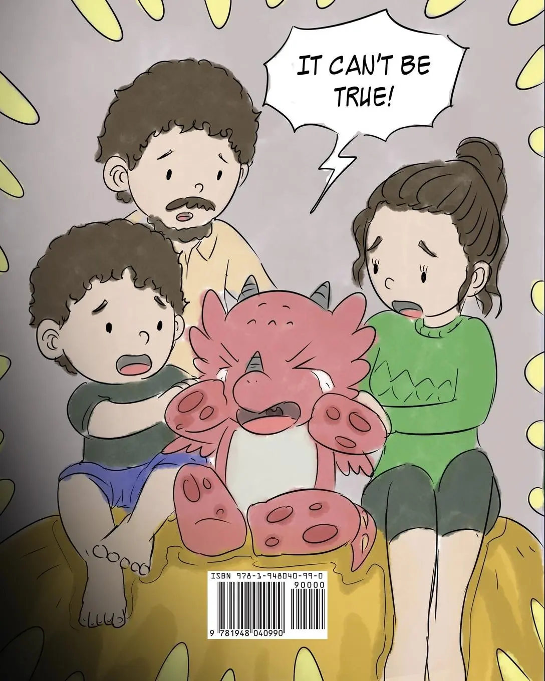 Rückseite: 9781948040990 | The Sad Dragon | Steve Herman | Taschenbuch | Englisch | 2019