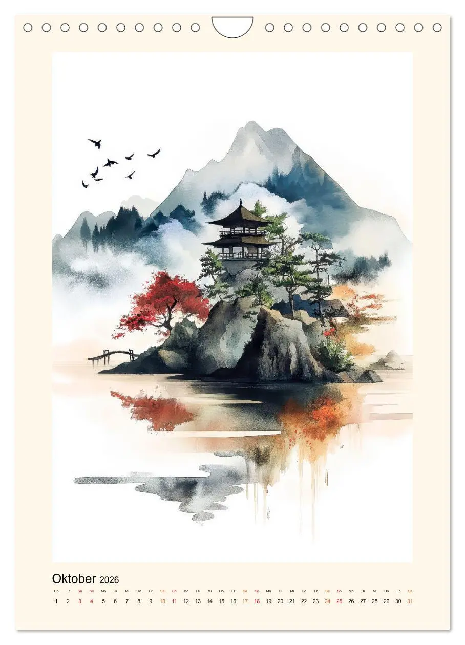 Bild: 9783457250990 | Japan - Momente der Stille (Wandkalender 2026 DIN A4 hoch),...