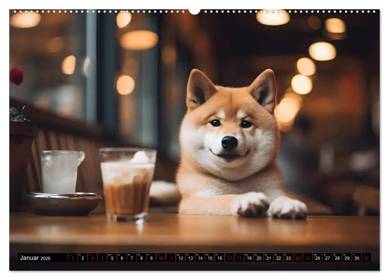 Bild: 9783457490990 | Shiba Inu - Stolz und Anmut (hochwertiger Premium Wandkalender 2026...