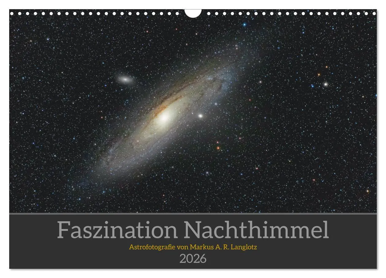 Cover: 9783457560990 | Faszination Nachthimmel (Wandkalender 2026 DIN A3 quer), CALVENDO...
