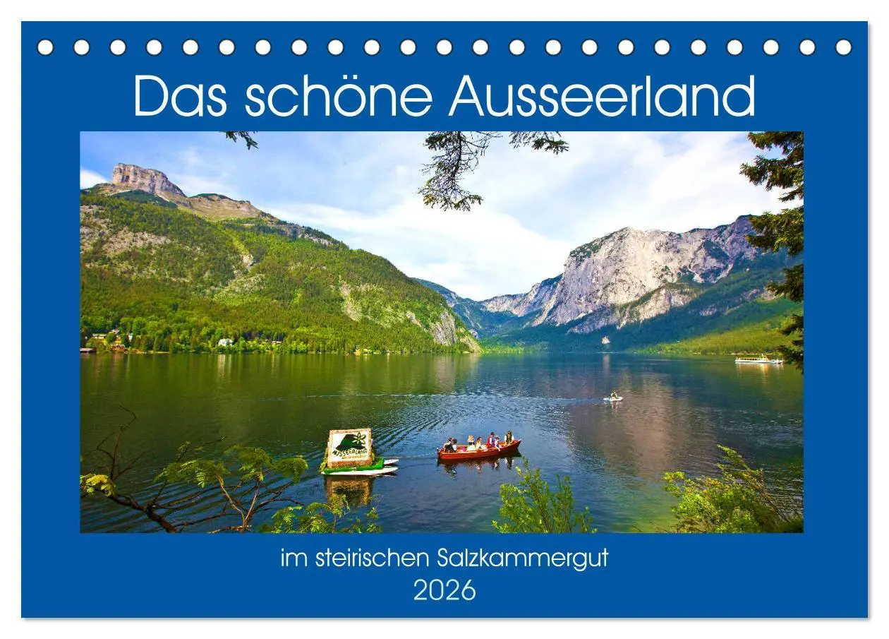 Cover: 9783457870990 | Das schöne Ausseerland (Tischkalender 2026 DIN A5 quer), CALVENDO...