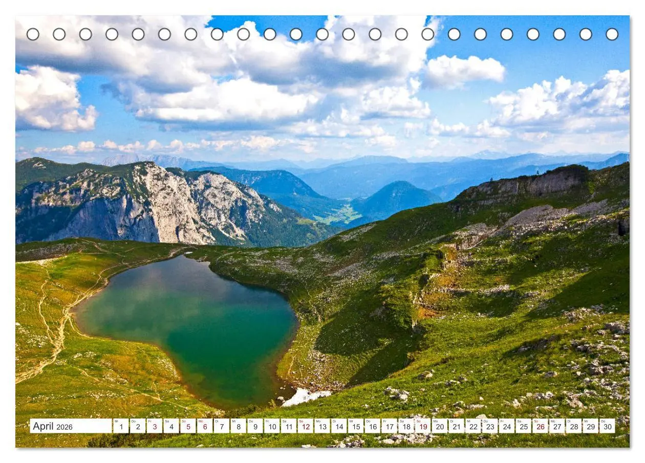 Bild: 9783457870990 | Das schöne Ausseerland (Tischkalender 2026 DIN A5 quer), CALVENDO...