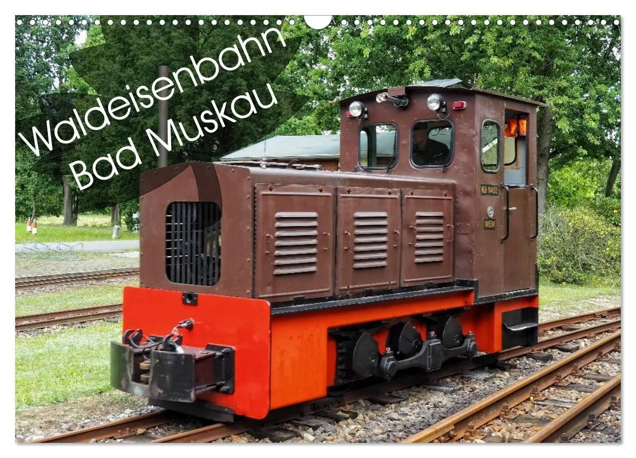 Cover: 9783516030990 | Waldeisenbahn Bad Muskau (Wandkalender 2026 DIN A3 quer), CALVENDO...