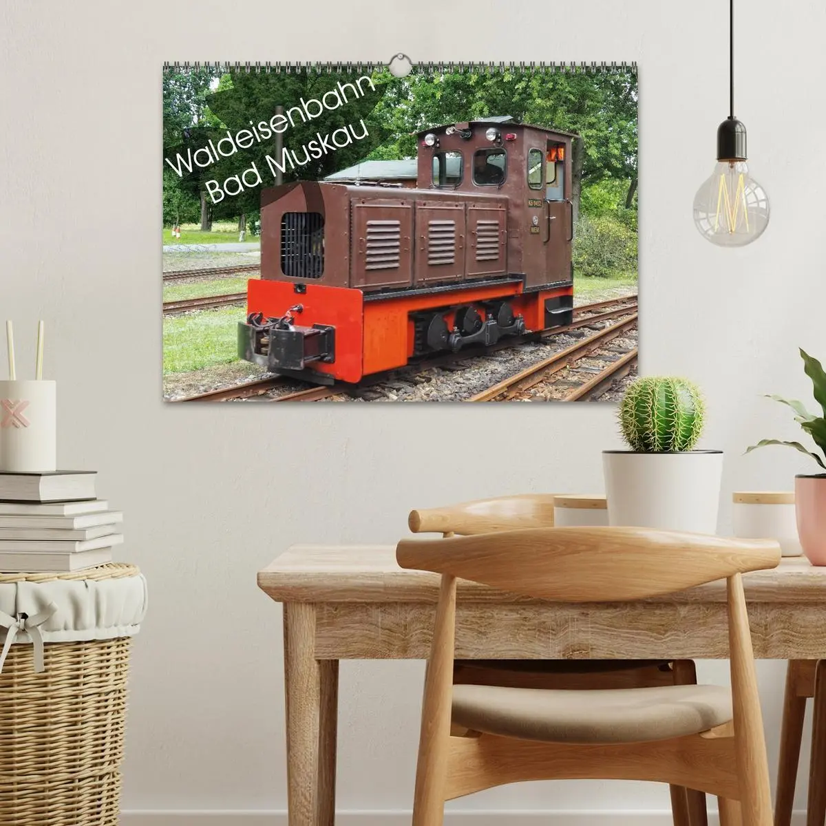 Bild: 9783516030990 | Waldeisenbahn Bad Muskau (Wandkalender 2026 DIN A3 quer), CALVENDO...