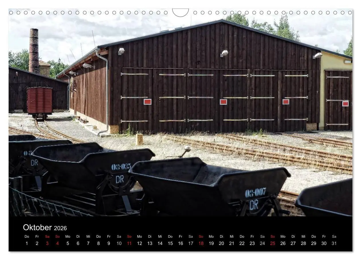 Bild: 9783516030990 | Waldeisenbahn Bad Muskau (Wandkalender 2026 DIN A3 quer), CALVENDO...