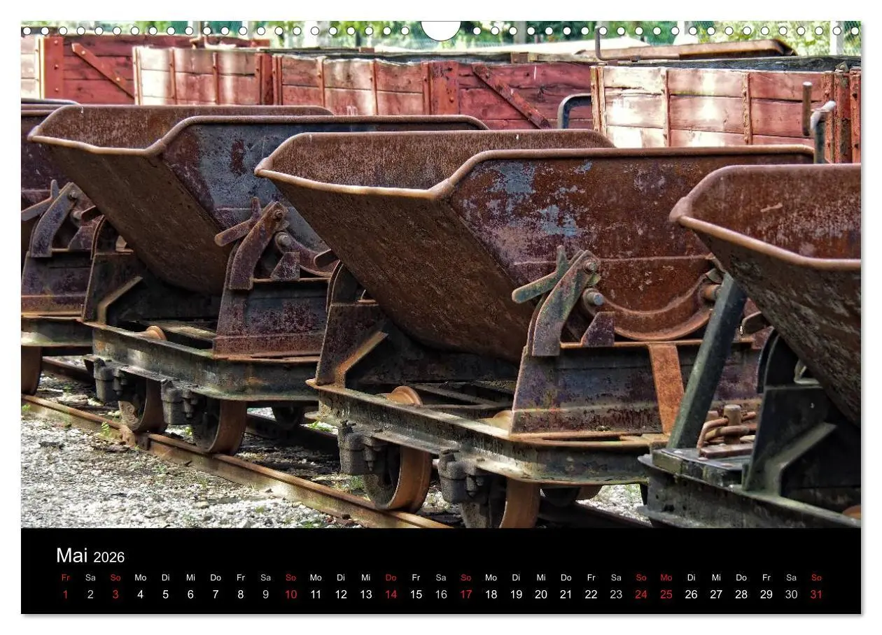 Bild: 9783516030990 | Waldeisenbahn Bad Muskau (Wandkalender 2026 DIN A3 quer), CALVENDO...