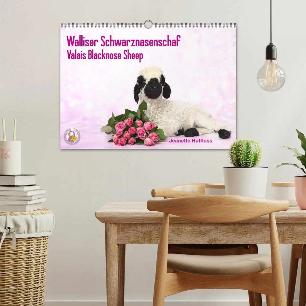 Bild: 9783569740990 | Walliser Schwarznasenschaf Valais Blacknose Sheep (Wandkalender...