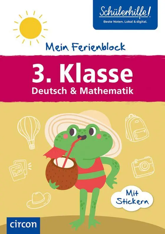 Cover: 9783790100990 | Mein Ferienblock - 3. Klasse | Deutsch &amp; Mathematik | Ehrenstein