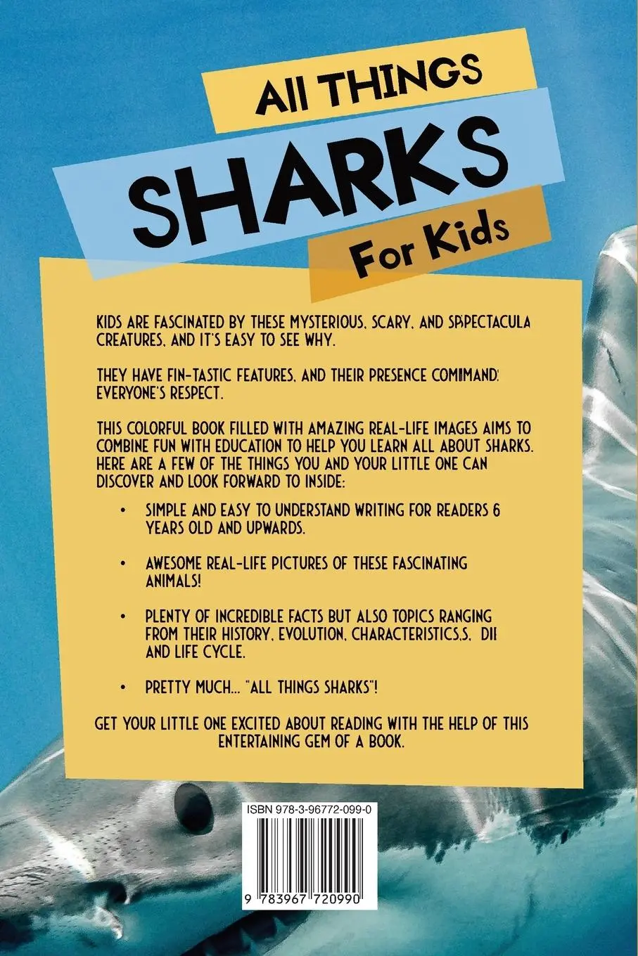 Rückseite: 9783967720990 | All Things Sharks For Kids | Animal Reads | Taschenbuch | Englisch