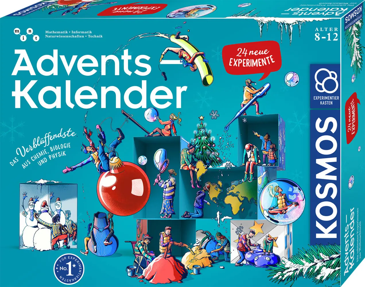 Cover: 4002051661090 | Adventskalender - Die schönsten Experimente zur Weihnachtszeit | Spiel